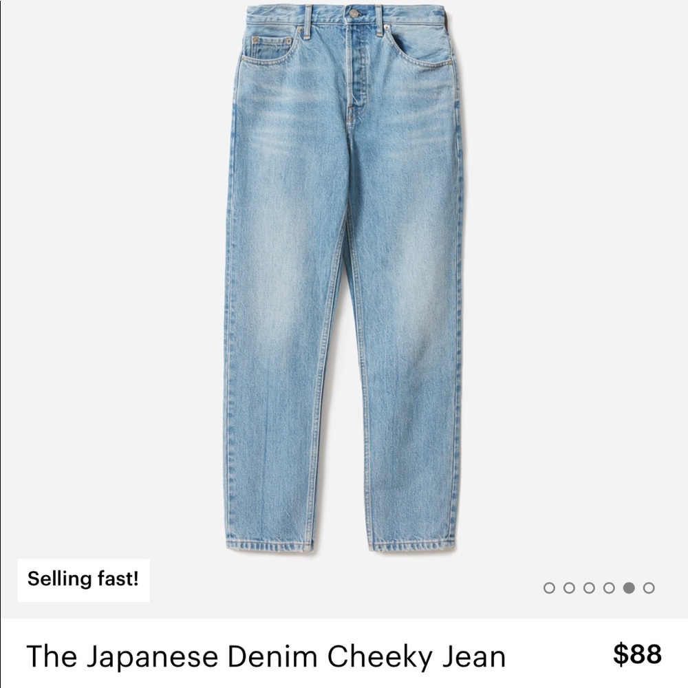 Everlane the original cheeky jeans